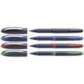 Schneider Schreibgeräte Tintenroller One Business 0.6 mm Blau, Grün, Rot, Schwarz 183094 4 St.