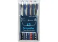 Schneider Tintenroller One Business, farbsortiert im 4er Etui