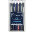 Schneider Permanentmarker Gelschreiber Tintenroller One Business 0,6m Strichstärke: 0,6 mm