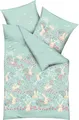 Kaeppel Kinder-Bettwäsche Bunnys Renforcé Mint Größe 1x 135x200 cm + 1x 80x80 cm