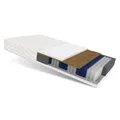 Matratze 160x200 Taschenfederkern VITORIA H3 H4 7 Zonen Kokos 18 cm JERSEY