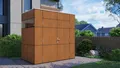 BERTILO Gartenhaus HPL Mini, in verschiedenen Farben, BxT: 231x165 cm, Fassaden-HPL in Architekturqualität, witterungsbeständig, farbstabil