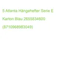 5 Atlanta Hängehefter Serie E Karton Blau 1 X Kaufmännische Heftung 2655834600