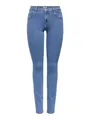 ONLY Damen Onlrain Life Reg Skinny DNM Noos Jeans, Medium Blue Denim, S EU