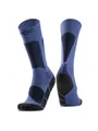 X-Socks Ski Discover OTC Junior - Kinder-Hochleistungs-Skisocken für verbesserten Komfort, optimale Leistung und Langlebigkeit auf der Piste für junge Skifahrer - Blaue Blüte/Marine, 35-38