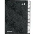 PAGNA Aktenordner PAGNA 24241-04 Hartpappe Schwarz DIN A4 Anzahl der Fächer: 24 A-Z