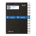 1 bis 20x PAGNA Pultordner, DIN A4, 24 Fächer, A - Z, schwarz - SPARE BIS ZU 48%