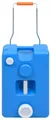 vidaXL Camping-Wassertank mit Rollen 25 L Blau