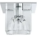 Paulmann 920.18 Quality EBL Set Glassy Cube 3x10W 230/12V Niedervolt 83mm Klar/Chrom 92018 Spot Einbaustrahler Einbauleuchte