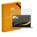 atFoliX 2x Schutzfolie für Apple MacBook Pro 2021 16 inch matt&stoßfest
