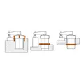 AMF Spanneisen DIN 6314 einfach Nut 6,6 mm Länge 50 mm