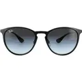 Ray-Ban Sonnenbrille Erika Metall 3539 002/8G Schwarz Grau Gradient