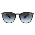Ray-Ban Sonnenbrille Erika Metal 3539 002/8G Schwarz Grau Verlauf