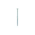EUROTEC Paneltwistec Tellerkopfschrauben blau 6x120mm Holzbauschraube + 1 Bit gratis, Stück 100