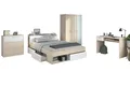 Parisot Jugendzimmer-Set Most 75 Parisot Jugendzimmer Tisch Schrank SKkommode Bett 140x200 cm, (4-tlg)