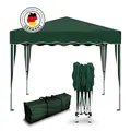 Kronenburg Faltpavillon wasserdicht Dachmaß 3 x 3 m UV Schutz 50+ Pavillon in Grün
