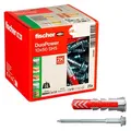 fischer DuoPower 10x50 S 2K 535461 Dübel mit Schrauben Ø 10 mm x 50 mm, 25 St. mit Prämie nach Registrierung