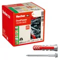 fischer DuoPower 10x50 S Dübel mit Schrauben 10 x 50 mm, 25 Stück 535461