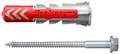 25 Stk. Fischer Deutschl. DuoPower 10x50 S 535461 Allzweckdübel DuoPower