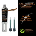 2K PU Reparatur Set Kunststoffkleber Metallkleber Holz Carbon GFK Klebstoff