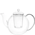 LEONARDO HOME 034920 Teekanne Armonia, 1,2 l, hitzebeständiges Glas, H 17,6 cm