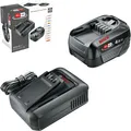 Bosch Akku Starter Set 18V 4 0Ah Li Ion Schnellladegerät Power For All Neu OVP