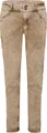 Hangowear HECTOR CLASSIC Trachten-Jeans-Hose knielang mit Trachtenknöpfen und Stickereien, Army