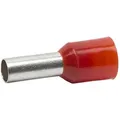 Weitere - Isolierte Aderendhülse 10 Mm2 Rot, Inhalt 25 Stück Lüsterklemmen & Aderendhülsen