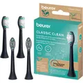 SC Classic Clean Green Planet, Aufsteckbürste schwarz, 4er Pack