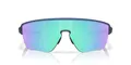 Oakley Herren Oo9415 Corridor Square Sonnenbrille, Matt Transparent Blue/Prizm Sapphire, 42 mm