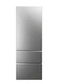 Haier HTW7720ENMP Kühl-Gefrier-Kombination/Edelstahlfront / 483 Liter/MyZone Plus/Humidity Zone/Smart Home: Integriertes Wi-Fi/Auch per hOn App steuerbar