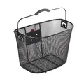 FISCHER 50376 Lenker-Korb, Schwarz