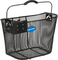 FISCHER Fahrradkorb für vorne, schwarz