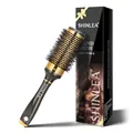 SHINLEA Lockenbürste Rundhaarbürste Aluminium Profi Style Locken Föhnen Glätten✅