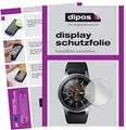 dipos I 6X Schutzfolie klar kompatibel mit Samsung Galaxy Watch 46mm Folie Displayschutzfolie