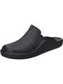 Josef Seibel Herren Pantoffeln Monaco 202 G, Männer Hausschuhe,Weite H (Weit),House-Slipper,patschen,schlapfen,drinnen,schwarz,45 EU