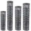 50m Wildzaun Forstzaun Weidezaun Zaun Knotengeflecht 125/13/30 - Grau