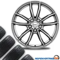 4x Alu Ganzjahresreifen Kompletträder für VW Golf 8 V. Reifen 225/45R17 Michelin