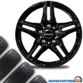 4x Alu Ganzjahresreifen Kompletträder für BMW 3er Rei. Reifen 225/45R17 Michelin