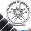 4x Alu Ganzjahresreifen Kompletträder für Audi A3 Reifen 225/45R17 Michelin