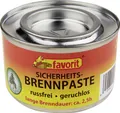 favorit Brennpaste Favorit Sicherheitsbrennpaste in der Dose 200 g, 0.2 l