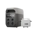 EcoFlow Delta 3 tragbare Powerstation 1024Wh, 0% VAT WLAN Stream Mikrowechselrichter 800W, LiFePO4-Batterie, Schnellladung von 0-70% in 30 Min., erweiterbar auf 5 kWh, für Zuhause, Camping und Reise