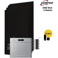 Balkonkraftwerk Balkonkraftwerk Balkonstrom Balkonkraftwerk 2000W Solaranlage mit Speicher | Balkonhalterung | 2x Solarmodul  | Zendure SolarFlow 2400 Pro - 0 % MwSt. (gem. § 12 Abs. 3 UStG)