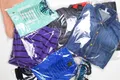 100 Polybeutel mit Klebeverschluß 380 x 500 + 50 mm Textilverpackung, recycelbar