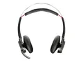 Plantronics - Voyager Focus UC Poly Bluetooth Dual-Ear (Stereo) Headset mit Boom