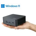 Mini-PC CSL Narrow Box Black / 16 GB / 500 GB M.2 SSD / Win 11 Pro