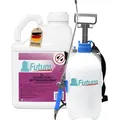 FUTUM 5L Bettwanzenspray / Flohspray bekämpft Insekten, Eier, Larven ohne Biozide auf Wasserbasis,  Sofortwirkung ohne Flecken  + 2L Sprüher