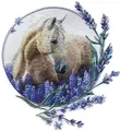 ROTH Bügelbild für DIY-Stoffschultüte Pferd