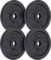 ScSPORTS® Hantelscheibe, 20 kg, (4-tlg)