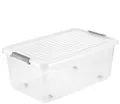 keeeper Aufbewahrungsbox 'leo', 37 Liter, transparent